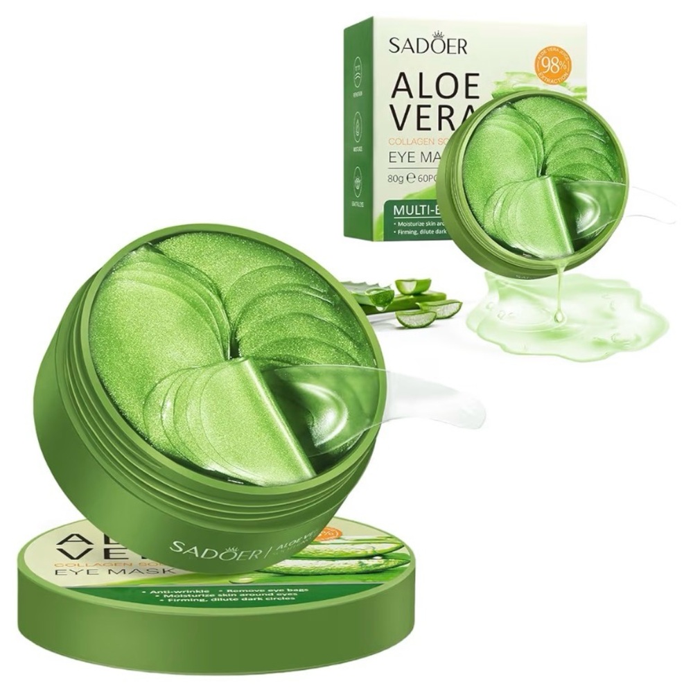 Aloe Vera Eye Mask - Green